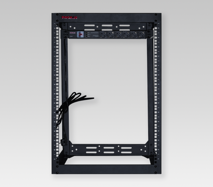 Open Wallmount 15U 19 Inch Depth 519mm – OW15